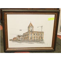 VINTAGE SIGNED 185/350 WHYTE AVE POST OFFICE
