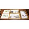 Image 1 : ESTATE LOT OF 5 ASSORTED FRAMED PICTURES