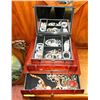 Image 1 : LARGE ESTATE 3-TIER BOOK-STYLE JEWELLERY