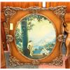 Image 1 : VINTAGE ESTATE ORNATE FRAMED LADY PICTURE
