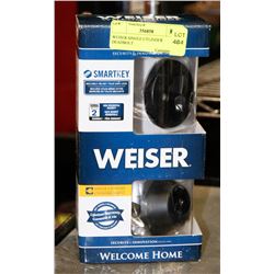WEISER SINGLE CYLINDER DEADBOLT