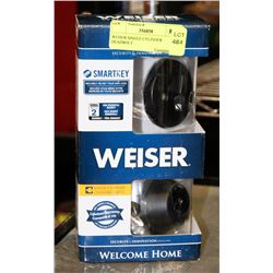 WEISER SINGLE CYLINDER DEADBOLT