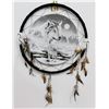 Image 1 : NEW LARGE 24” WIDE WOLF DREAMCATCHER