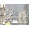 Image 1 : 11PC CRYSTAL GLASSES
