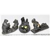 Image 1 : LOT OF 3 INUIT THEMED ORNAMENTS