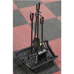 3 PIECE FIREPLACE STAND