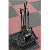 Image 1 : 3 PIECE FIREPLACE STAND