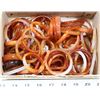 Image 1 : BOX OF CARNILIAN STONE BANGLES, APPROX 40 PLUS PC