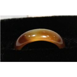 TIGERS EYE STONE RING, SIZE 7