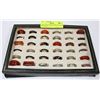 Image 1 : TRAY OF 36 FASHION RINGS, TRAY IS INCLUDED