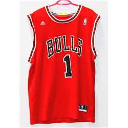 NBA JERSEY CHICAGO BULLS , ROSE, SIZE LARGE