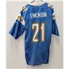 Image 1 : NFL CHARGERS JERSEY TOMLINSON SIZE LG