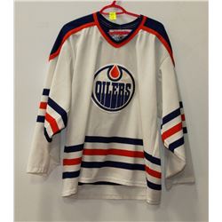 CCM OILERS JERSEY MENS LARGE