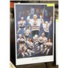 Image 1 : EDMONTON OILERS CAPTAINS LEGACY PRINT.