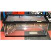 Image 1 : TERRARIUM TANK 30X12"X12" WITH ONE ORNAMENT AND