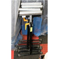 LOT OF 4 ROLLER STANDS