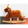 Image 1 : LIGHT BROWN ROCKING HORSE