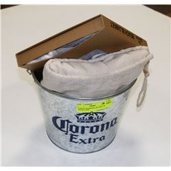CORONA HAMMOCK, BLANKET & BUCKET NEW.