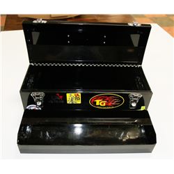 DECORATIVE TOOL BOX 19" L 7"W, BLACK