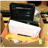 Image 1 : BOX OF ASSORTED PAINTING SUPPLIES