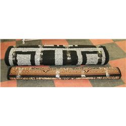 ESTATE PAIR OF ASSORTED CARPETS AS IS