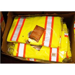 BOX OF SIZE 3XL RAIN JACKETS