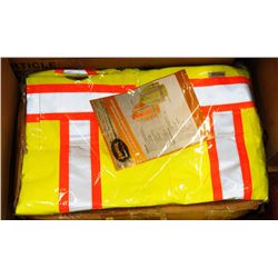 BOX OF SIZE XL HI VIS JACKETS