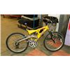 Image 1 : 21 SPEED YELLOW BIKE, 22" WHEELS