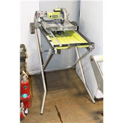 RYOBI WET TILE SAW COMMERICAL GRADE