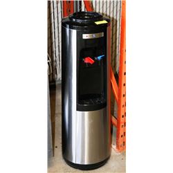 POLAR BLACK ST STEEL HOT/COLD WATER DISPENSER AS