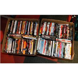 LOT OF 240 ASSORTED DVDS