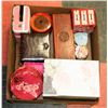 Image 1 : BOX W/TRINKET BOXES, JEWELLERY BOXES &