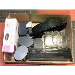 BOX W/KITCHEN ITEMS INCL. KEURIG COFFEE