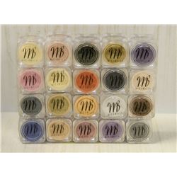 20 MICABELLA EYESHADOW SHIMMER POWDER IN ASSORTED