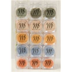 15 MICABELLA EYESHADOW SHIMMER POWDER IN ASSORTED