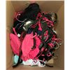Image 1 : BOX OF ASSORTED CLOTHING, APPEARS TO BE