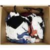 Image 1 : BOX OF ASSORTED CLOTHING, APPEARS TO BE