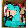 Image 1 : BOX OF ASSORTED CLOTHING APPEARS TO BE MOSTLY