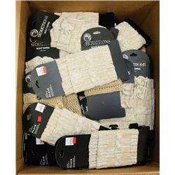 BOX OF ASSORTED CLOTHING APPEARS TO BE MOSTLY