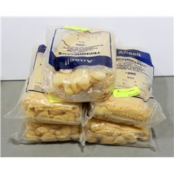 5 BAGS OF ANSEL UNLINED 12" FOOD CONTACT GLOVES