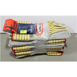 6 PAIR OF GANDERBRAND WORK GLOVES