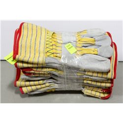 6 PAIR OF GANDERBRAND WORK GLOVES