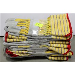 6 PAIR OF GANDERBRAND WORK GLOVES