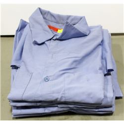 BUNDLE OF REDCAP BLUE SHORT SLEEVE WORK SHIRTS