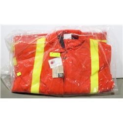 INSULATED HI-VIS WORK JACKET SIZE SMALL