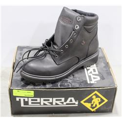 PAIR TERRA STEEL TOE WORK BOOT SIZE MENS 10.5