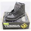 Image 1 : PAIR TERRA STEEL TOE WORK BOOT SIZE MENS 10.5