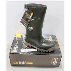 PAIR OF AIRLOK ULTRA STEEL TOE RUBBER BOOTS