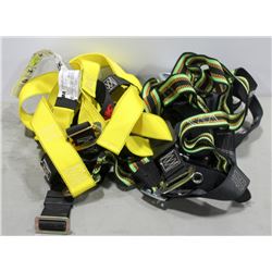 LOT OF 2 FALL PROTECTION HARNESS