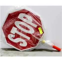 STOP/SLOW HAND HELD TRAFFIC SIGN